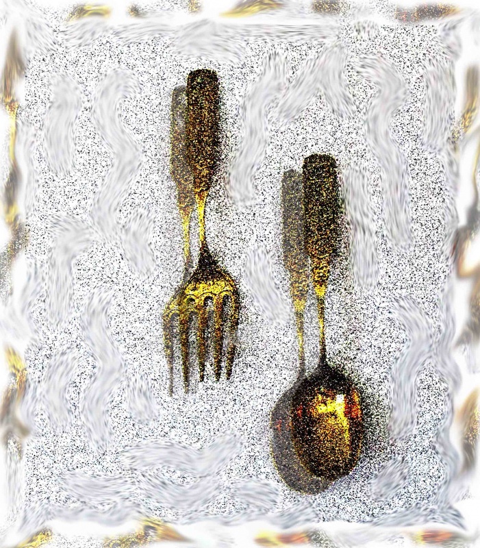 "``Tenedor y Cuchara`" de Iris Elizabeth Scotto