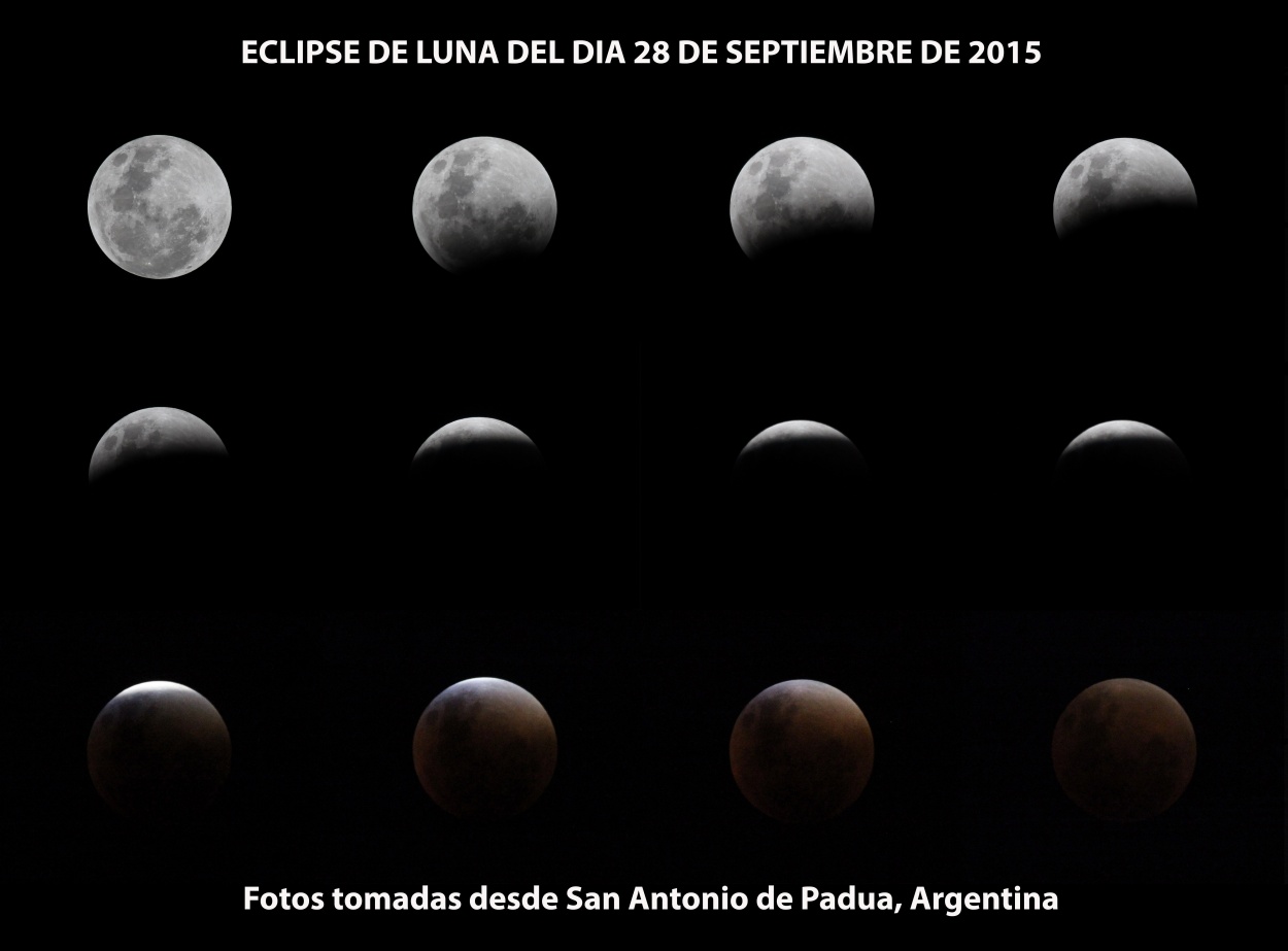 "Eclipse de Luna del 28 de Septiembre de 2015" de Juan Carlos Barilari