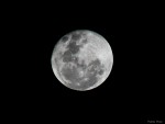 Luna llena de la noche siguiente.