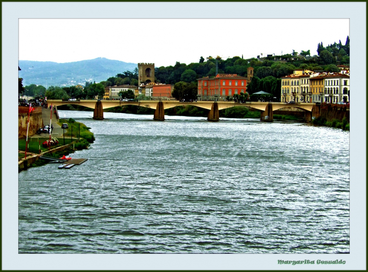 "Desde el Ponte Vecchio" de Margarita Gesualdo (marga)