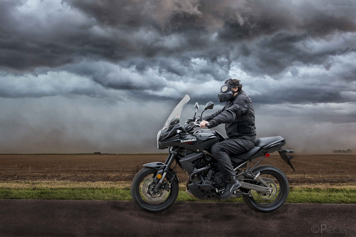 "The Easy Rider Apocalypse .." de Pablo Suarez