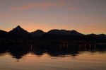 Ushuaia amaneciendo en verano 2015