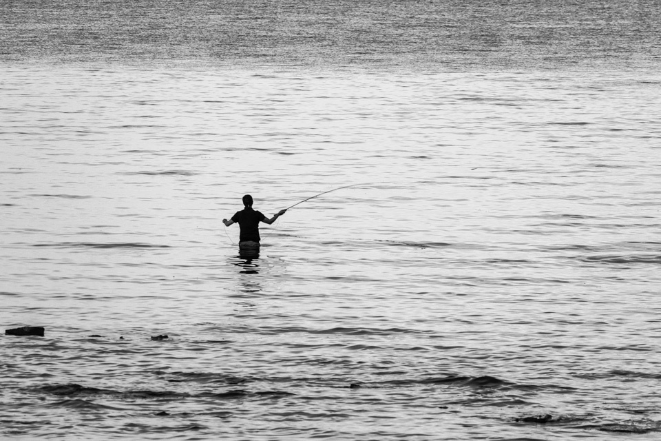 "Pescando" de Hugo Arnoldo Gennari