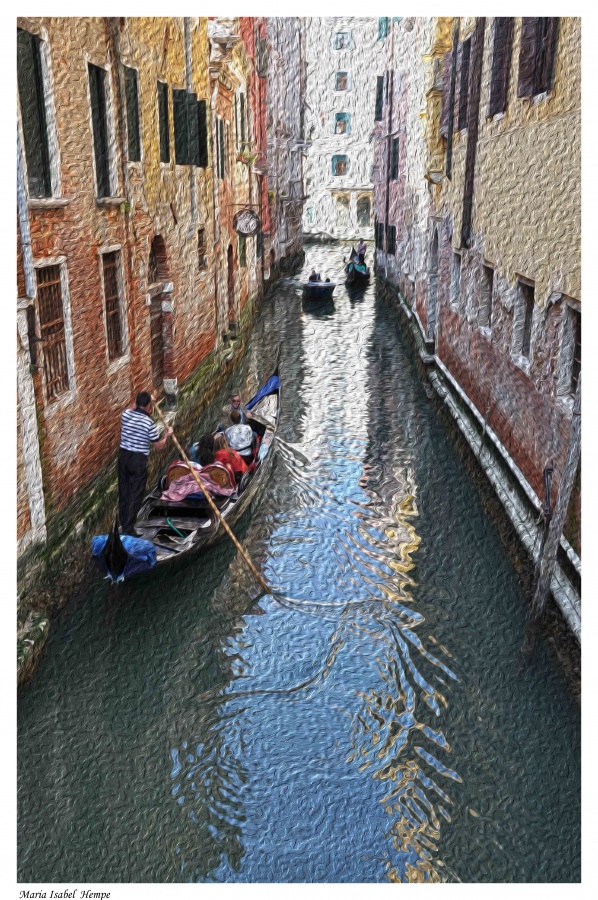 "Pintando Venecia..." de Maria Isabel Hempe