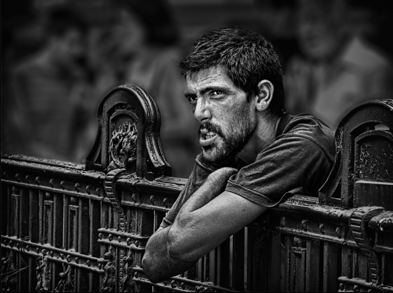 "Retrato de un Linyera 3" de Jose Carlos Kalinski