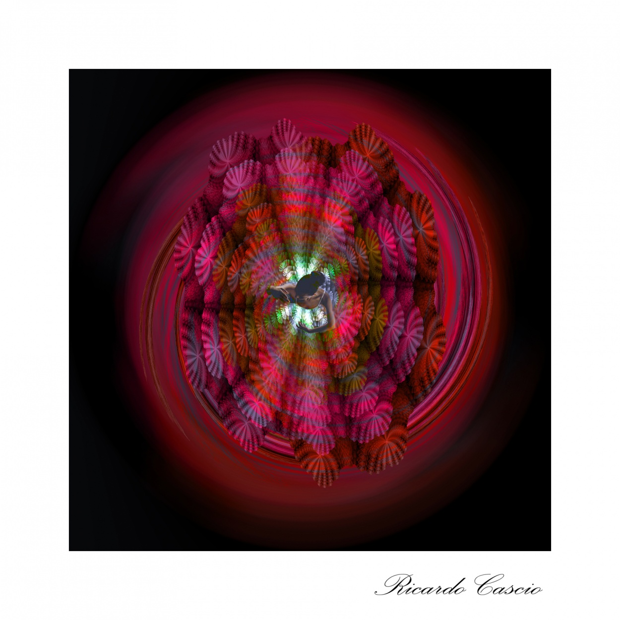 "Danza fractal" de Ricardo Cascio