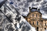 reflejos del Louvre
