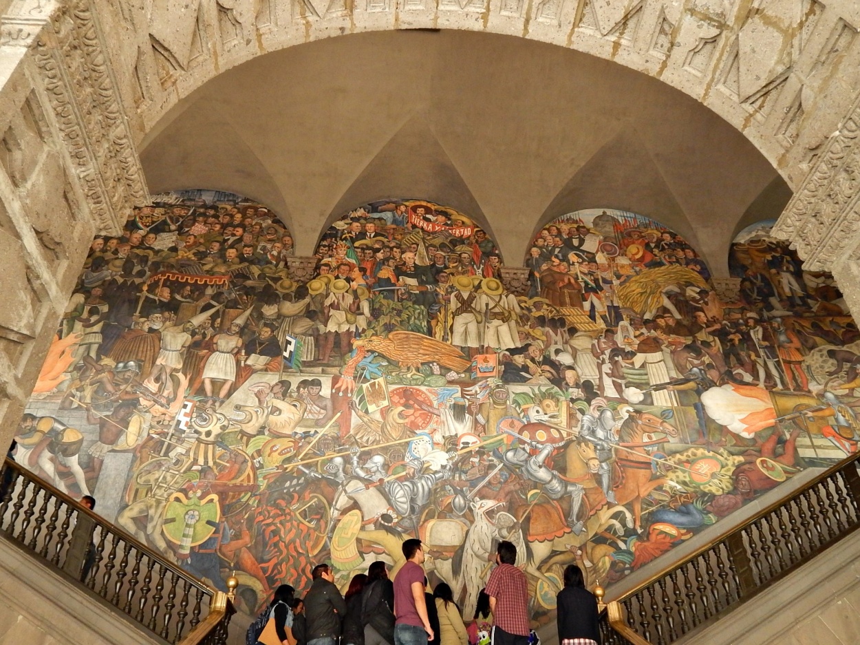 "Los murales de Diego Rivera en el Palacio Nacional" de Jos Luis Mansur