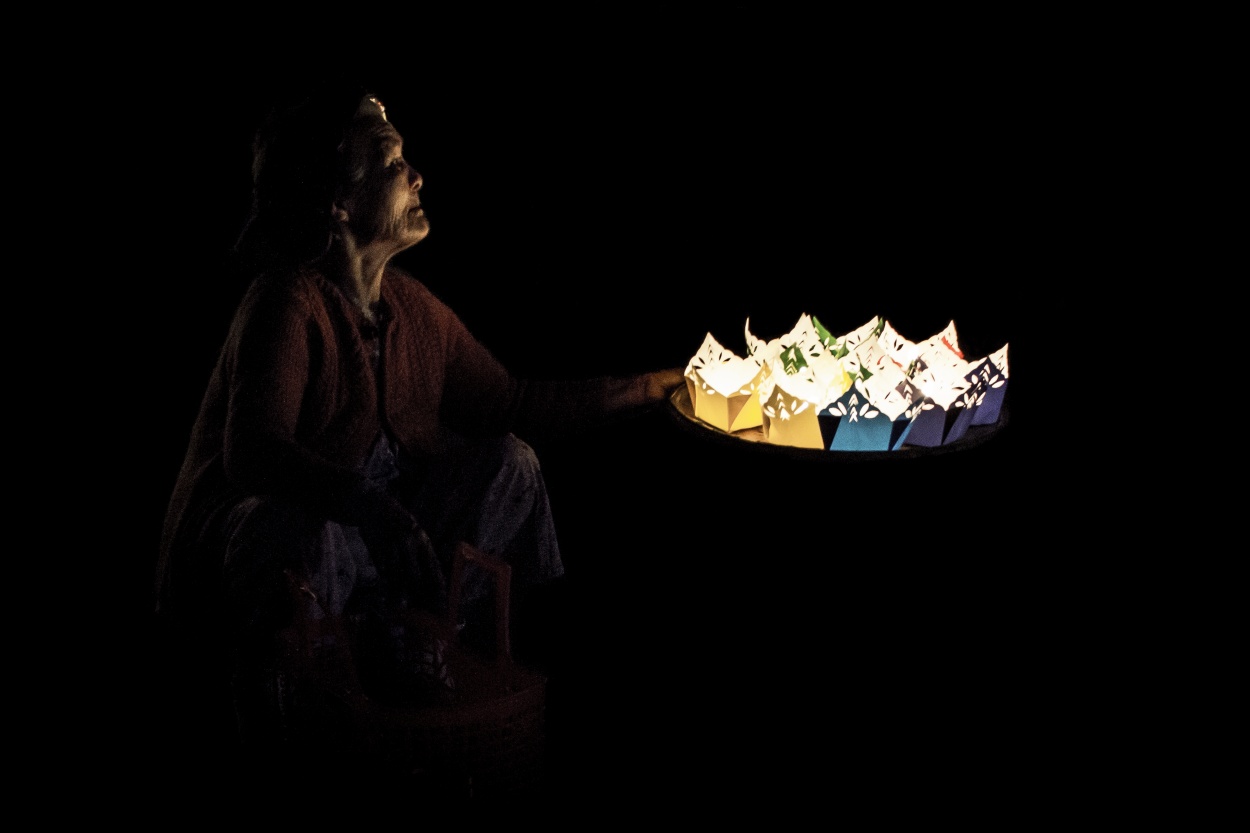 "Vendedora de velas" de Matias Bugallo