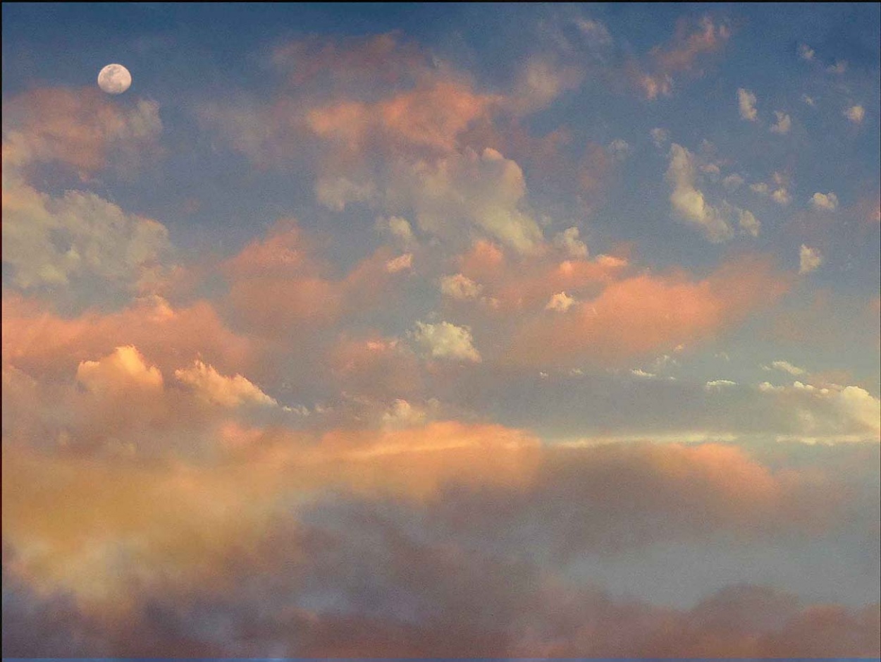 "Mar de nubes" de Ana Maria Real