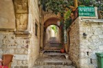Recorriendo el castillo de Dubrovnik, Croacia...