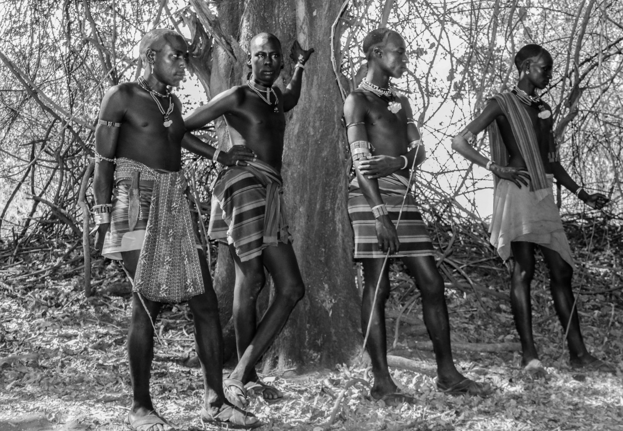 "Jvenes de la tribu Hamer (2015,Etiopa)" de Jos M Macas Caball