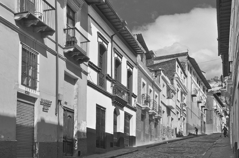 "Calles de Quito" de Osvaldo Sergio Gagliardi