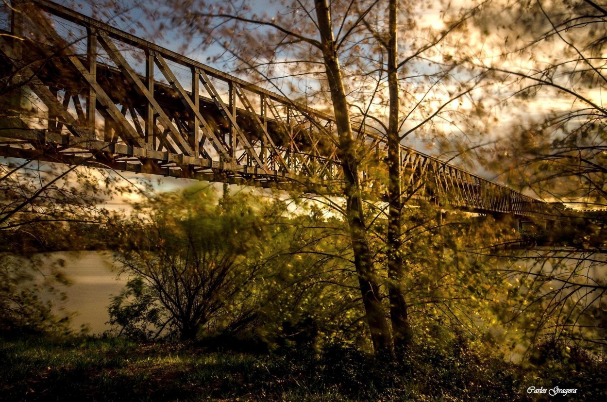 "el puente de hierro 3" de Carlos Gustavo Gragera Garriga