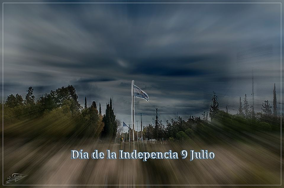 "Feliz dia de la Independencia" de Williams Daniel Nuez