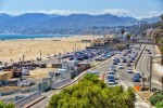 Santa Monica Beach, Los Angeles, California.