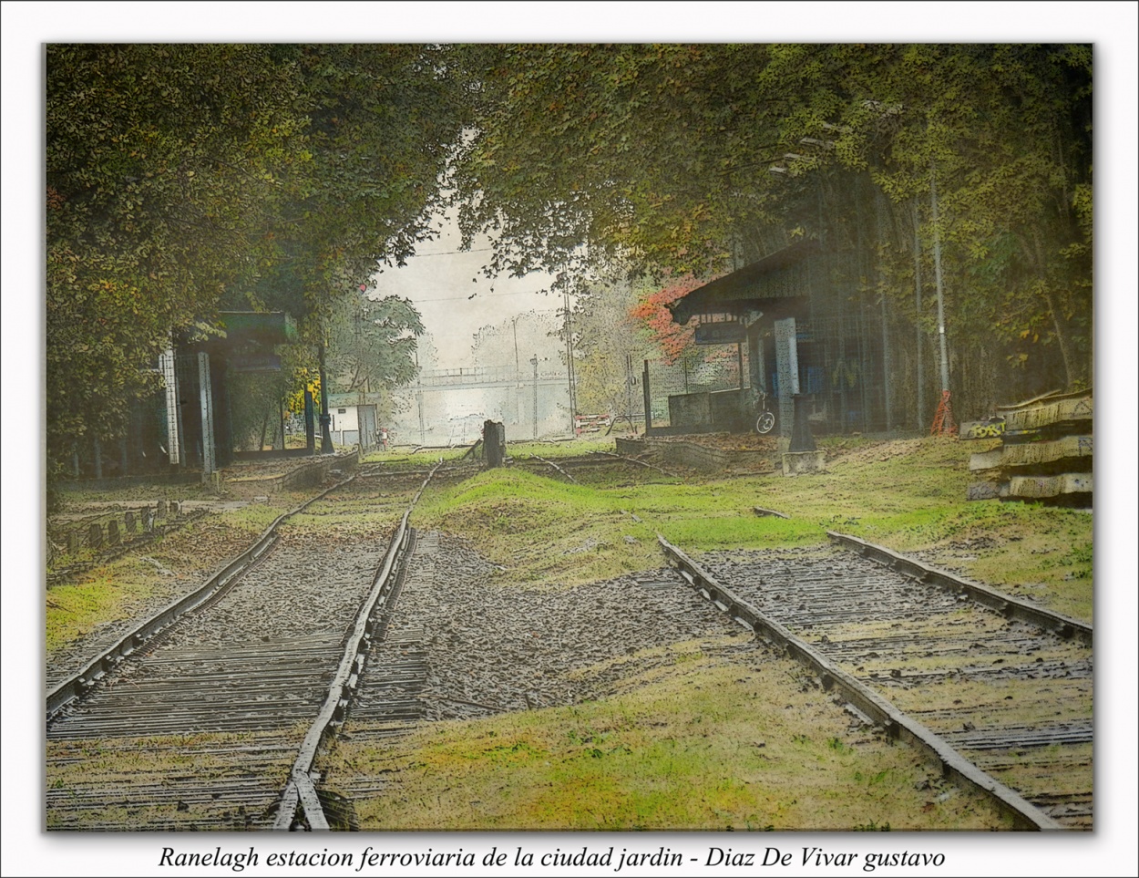 "Ranelagh Estacion ferroviaria de la ciudad Jardin" de Gustavo Diaz de Vivar