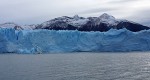 El Glaciar, el tempano y las montaas