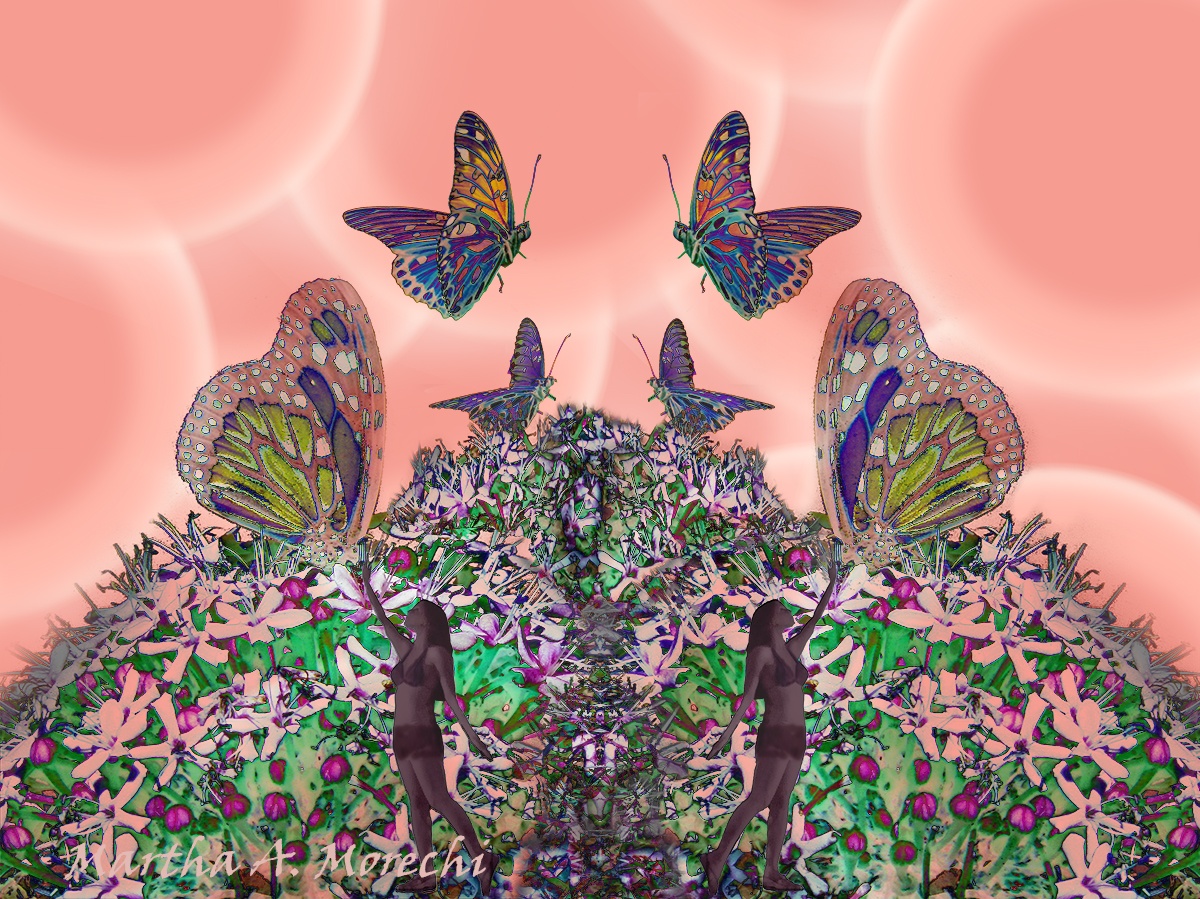 "Simetra alada - No solo las mariposas vuelan...." de Martha A. Moreschi