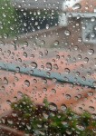 Gotas de lluvia en mi ventana