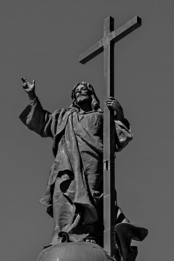 "El Cristo Redentor en ByN" de Carlos D. Cristina Miguel