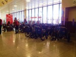 Muchas sillas en el aeropuerto!