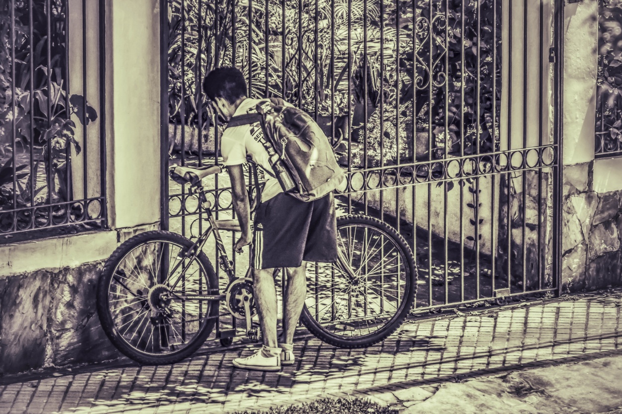 "Mi bicicleta" de Adriana Claudia Gallardo