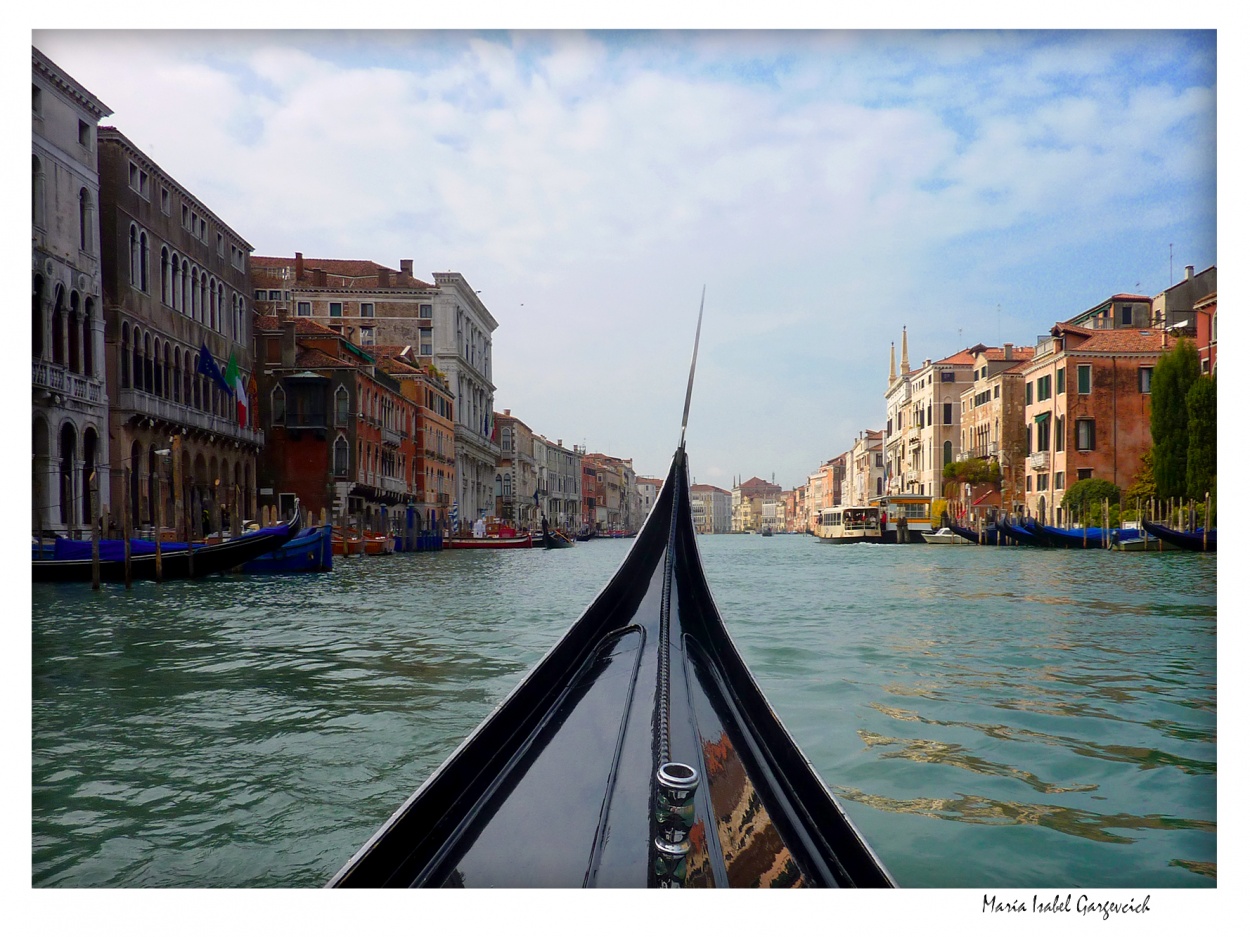 "De paseo por Venecia ( mi versin)" de Mara Isabel Gargevcich