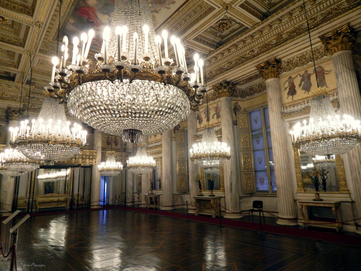 "Saln de baile -Palacio Real - Torino - Italia" de Ester Francisca Macagno