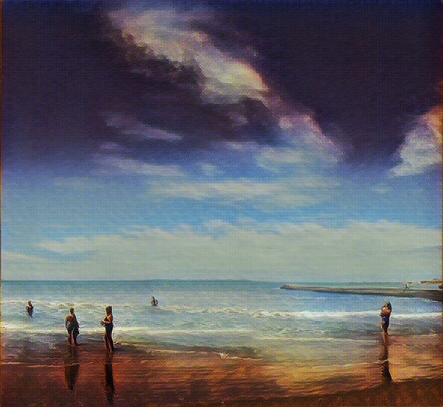 "I Van Go a la playa" de Gustavo Luben Ivanoff
