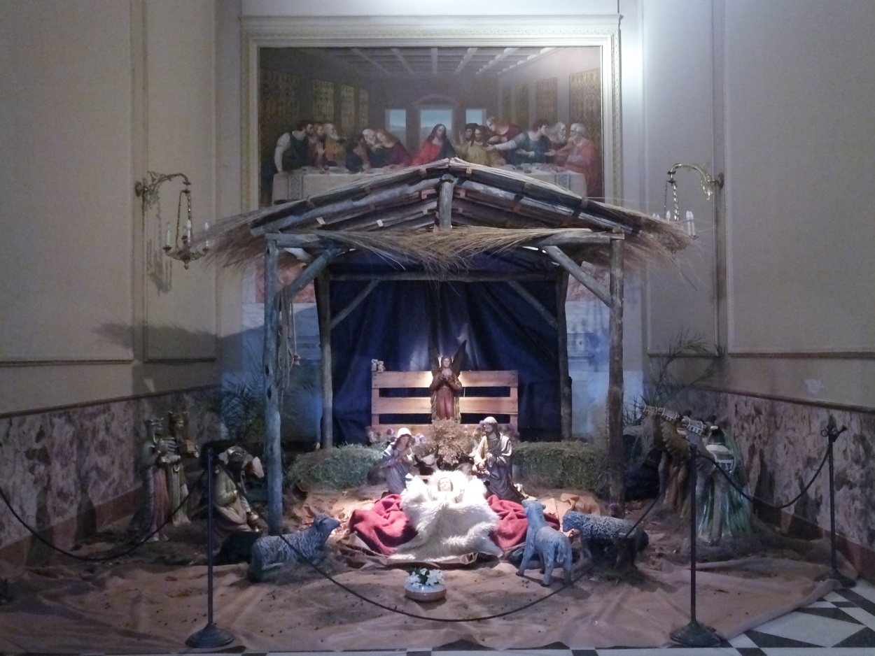 "Pesebre en la catedral de Florida" de Juan Fco. Fernndez