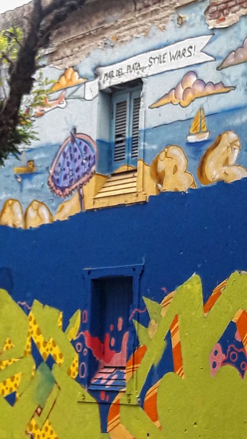 "Calles pintadas de Mar del Plata" de Stella Maris Kippke