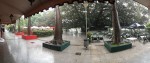 Domingo de lluvia en Recoleta