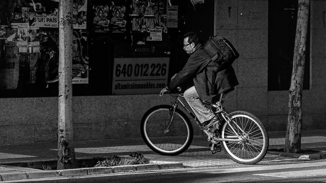 "Ciclista" de Juan Beas