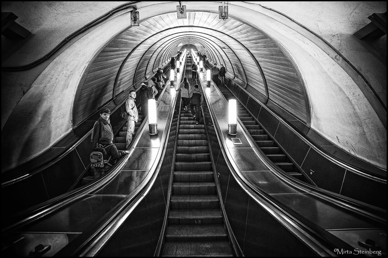 "Metro Moscu" de Mirta Steinberg