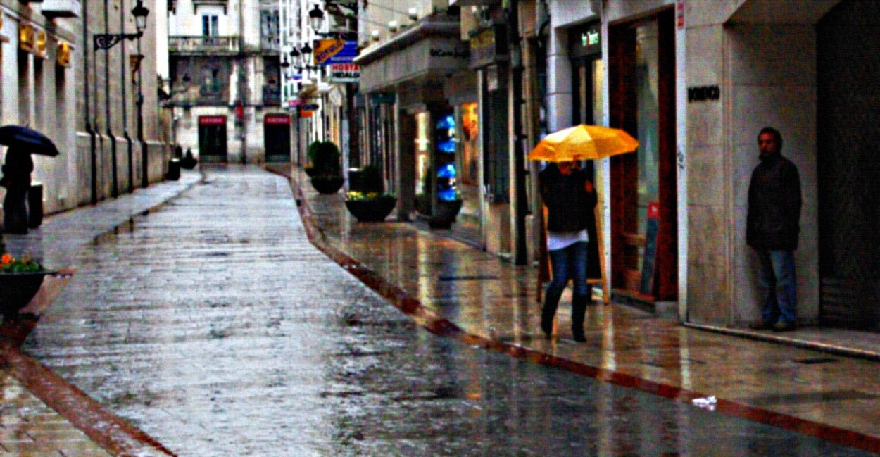 "Da de lluvia." de Felipe Martnez Prez