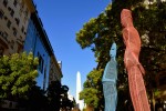 Obelisco y Arte urbano