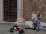 Artista callejero en Venecia
