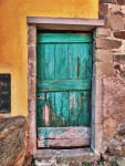 la puerta en Cinque Terre