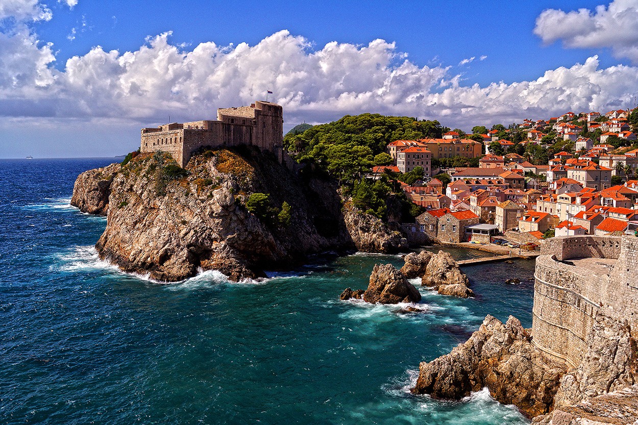 "Dubrovnik en alto contraste" de Gerardo Saint Martn