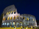 El Coliseo Romano de noche