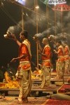 Cereminia de bendicion del Ganges