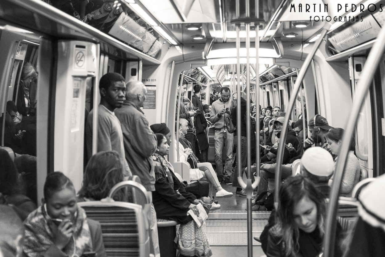 "Metro Paris" de Martin Pedros
