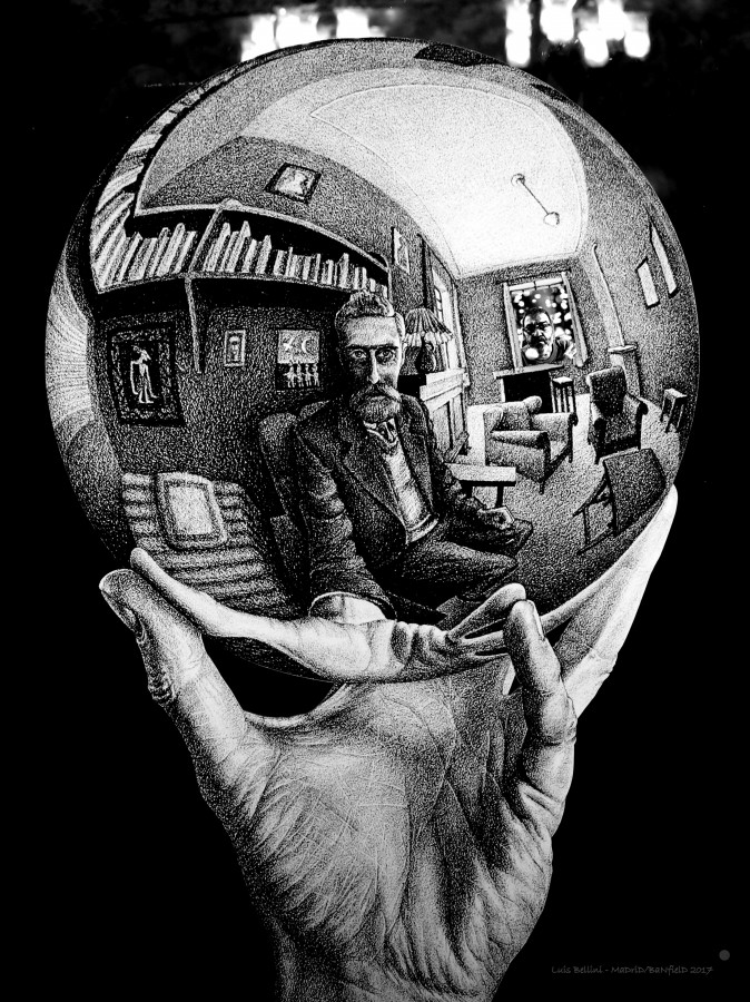 "Historias entre Escher y Bellini" de Luis Alberto Bellini