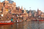 Ro Ganges. Varanasi ciudad sagrada.