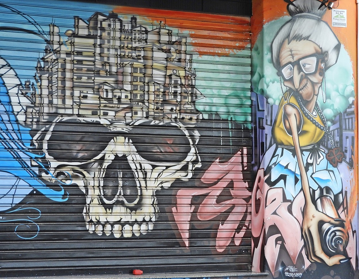 "A vov grafiteira !!!!! ( Fv. ler )" de Decio Badari