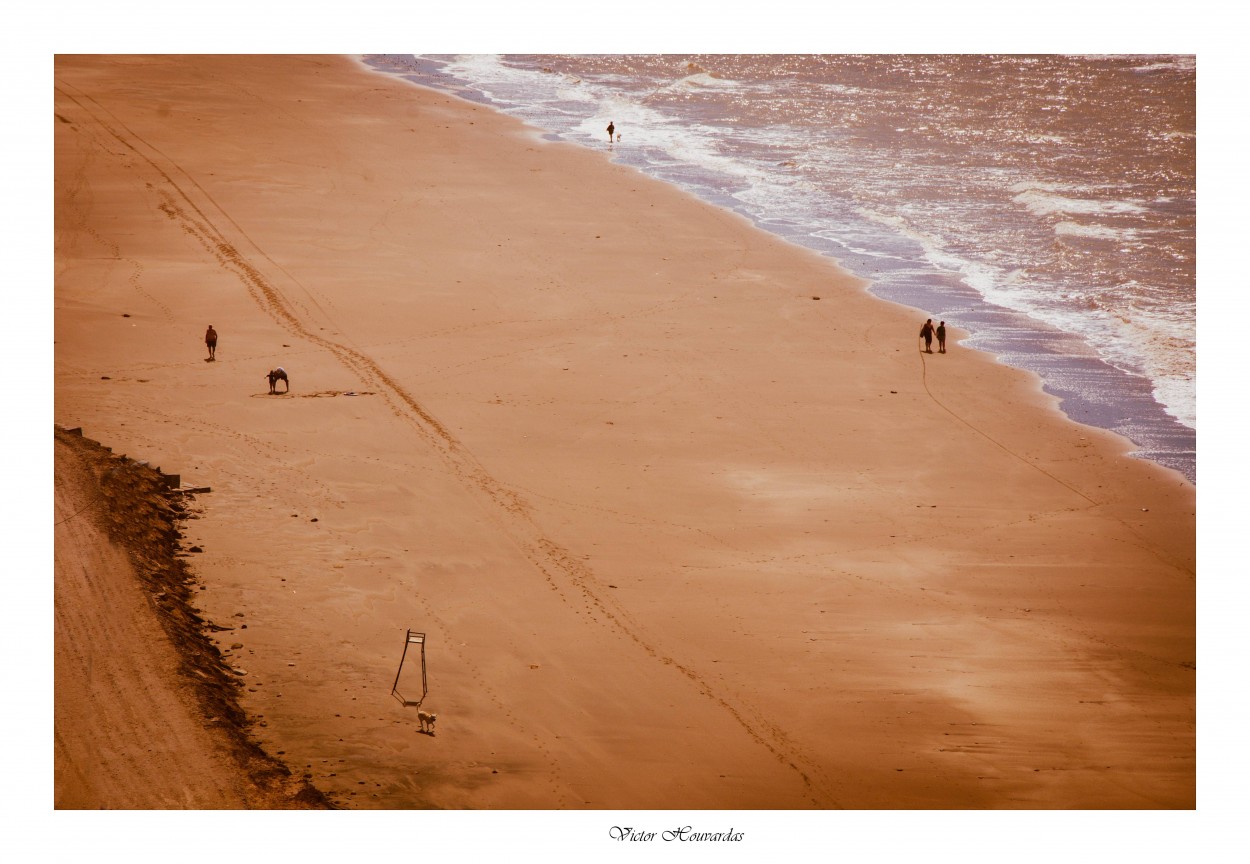 "En la playa" de Victor Houvardas