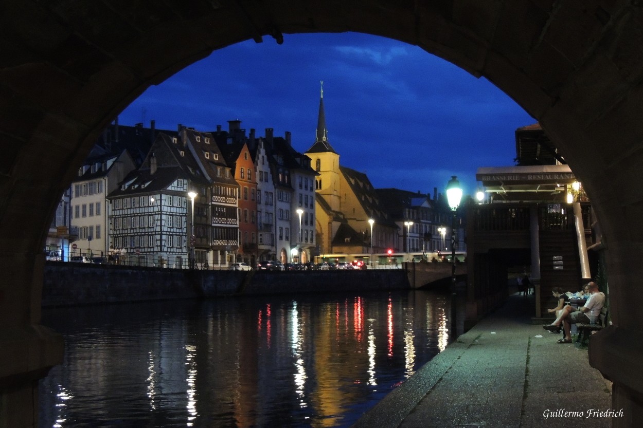 "Bajo un puente de Estrasburgo" de Guillermo Friedrich