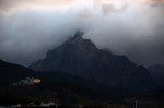 Manto nuboso sobre los Andes Fueguinos