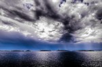 Storm in Lysefjorden